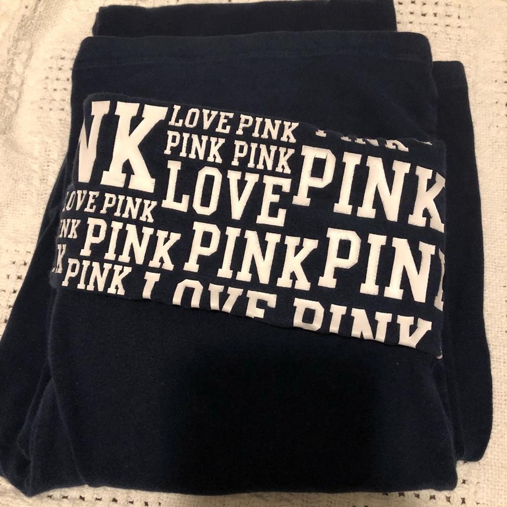 PINK bootcut leggings